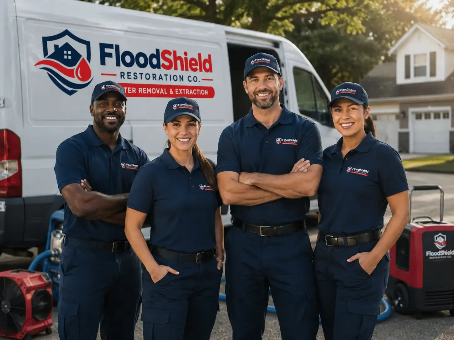 Flood Damage Restoration company in Sunderland, MD